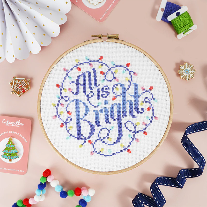 All is Bright - Cross Stitch Kit - Image 3