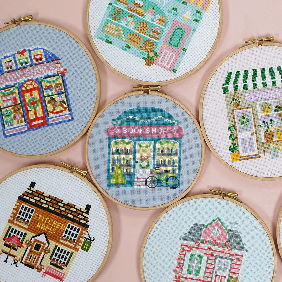Little Village Cross Stitch Patterns eBook - Image 3